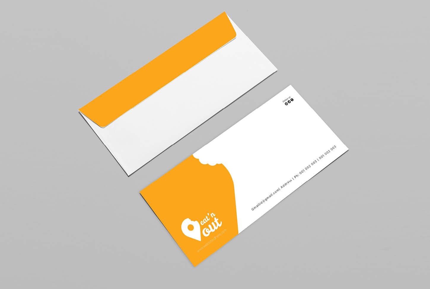 magnet business card designing